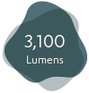 3,100 Lumens